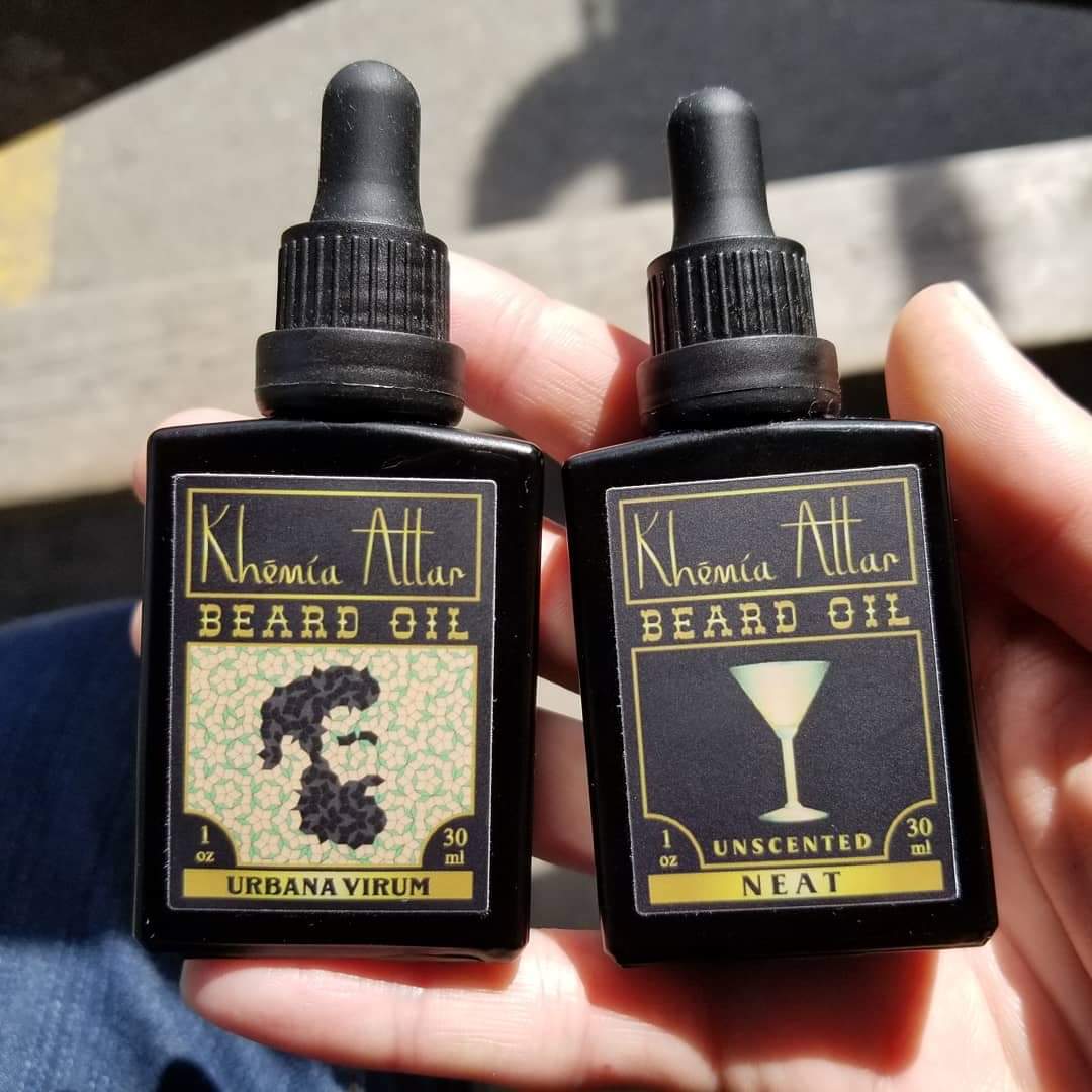 KhemiaAttar's tweet photo. Urbana Virum fragranced Beard Oil and Neat unscented Beard Oil by Khemia Attar. 30ml/1oz

Check out our Kickstarter here - https://t.co/qkwLRGhhNV

#beard #bearded #beardoil #product #mensfashion #Menshealth #Kickstarter https://t.co/WtcitRfn5N