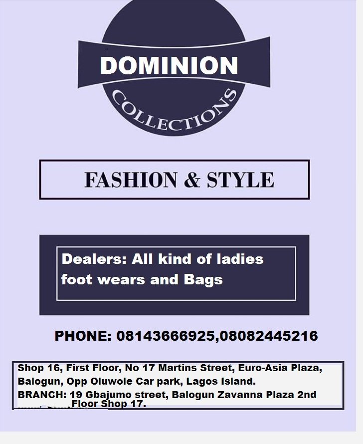 azejide's tweet image. Don't do business with the Internet fraudsters. The business name Dominion Collections. An account name Dominion Collections with ECO Bank account 8101500044 and the young lady sent #30,000.00 without getting the goods nor her money. Please pay the money back