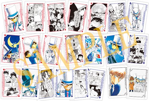 稀少 名探偵コナン　サンデー応募者全員サービス　怪盗キッド 名言トランプ X-এ 【公式】少年サンデー編集部: 
