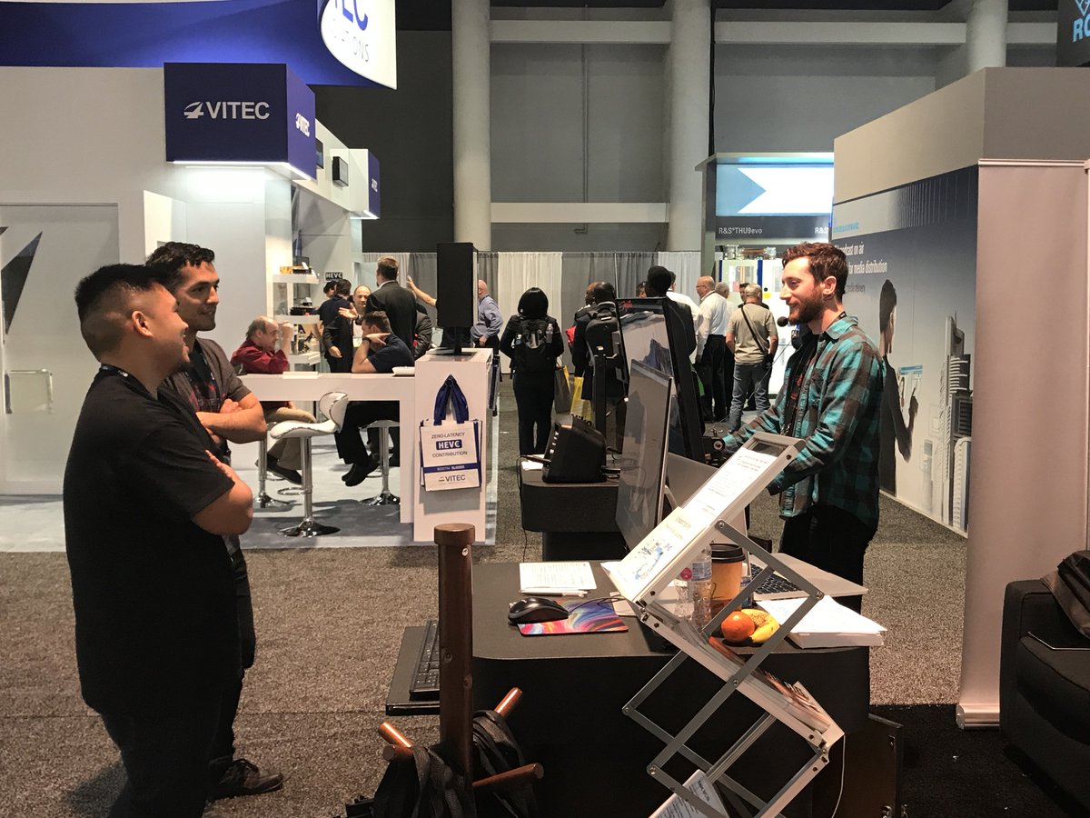 Digital_Anarchy's tweet photo. Another great busy day at #NAB2019! Special thanks to #GalsNGear for the awesome #womenintech panel. Tomorrow our demo schedule starts with #PowerSearch at 9:55! See you all Booth #SL6310! ππΌπΊπ»π¬
#DigitalAnarchy #Transcriptive #videoproduction #NABShow #nabshow2019 https://t.co/079peFBjQY