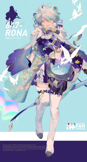 Mascot Design for IFF Toronto 2019/4/19-21! con features programs including: Fate HF screening, Fate UBW live recording, Nakajima Megumi &amp; Konomi Suzuki Anisong Concert, etc. more info→https://t.co/kASDXCw98G come and play!
@torontofanfest 