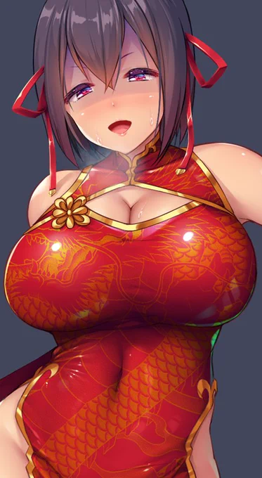 ぴっちりスーツ退魔師 朱雀ノ宮火凛18歳。1/8魔物の血が入っているので汗とか涎などの体液には軽い催淫(媚薬)効果がある。自分も影響を受ける。おっとりゆるフワ系かと思いきや極度の加虐嗜好。ドS。虐める対象は男女問わない。雛子や紫苑を虐めてみたいと思っている 