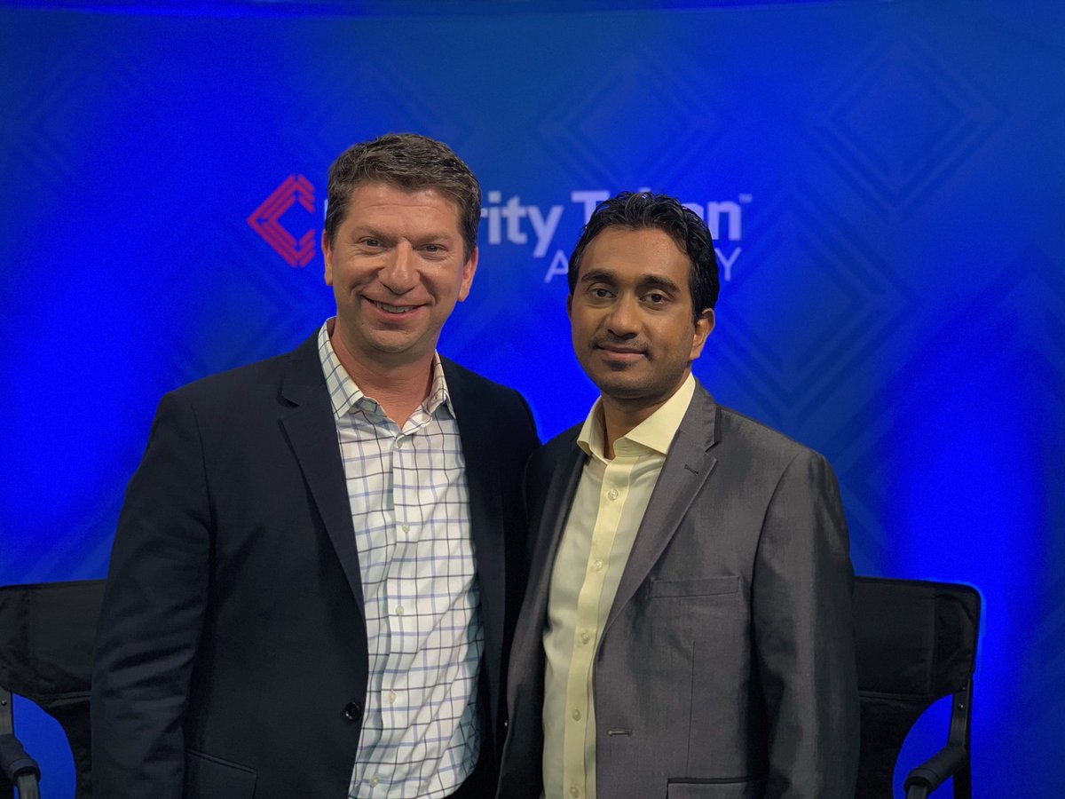 BlockQuake's tweet photo. Our CEO @antoniobrasse sat down with @AdamChapnick of @security_token Academy to discuss the current atmosphere and future of security tokens! #BlockQuake #SecurityTokenAcademy #CIS #CIS2019 @cryptoinvestsmt https://t.co/SEjbHb6TSO