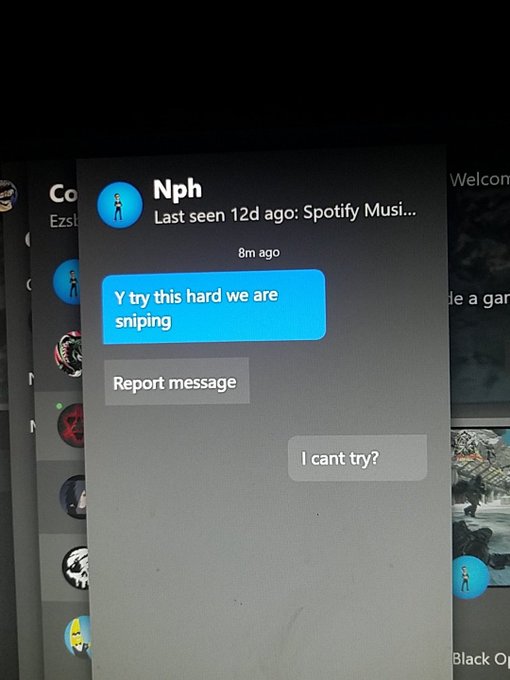 Are all snipers like this? Can't handle competition lmfao? https://t.co/TbvaDfidp3<a href="/tag/warface"class="tags"><span>#warface</span></a>