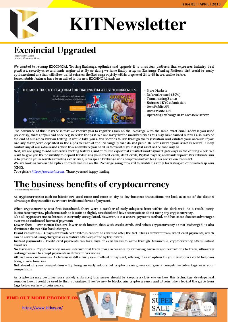 KitpayFintech's tweet photo. KitNewsletter (Issue 05) https://t.co/cl6gWzdmbR