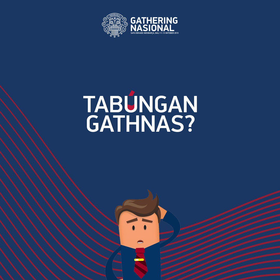 PenyaIndoBarca's tweet photo. Sebelum kita share berapa besar biaya dan waktu pelaksanaan Gathnas, kita punya solusi untuk yang mau ikut gathnas namun merasa berat jika harus langsung melakukan pembayaran secara penuh .. 

#AyoIkutGathnas2019 #UnaDecadaIndoBarça https://t.co/crjTcbeQ52