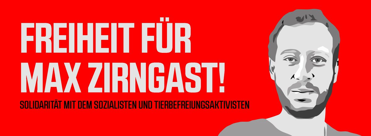 bundnismutb's tweet photo. Morgen beginnt in der Türkei der Prozess vs. @MaxZirngast. Max ist einer von uns. Daher erklären wir uns gemeinsam mit anderen Tierrechts- &amp; Tierbefreiungsorganisationen solidarisch mit ihm. #FreeMaxZirngast
Soli-Erklärung: https://t.co/fAEt4O4Otb 
Soli-Kampagne: @freemaxzirngast https://t.co/I5XawhOw1s