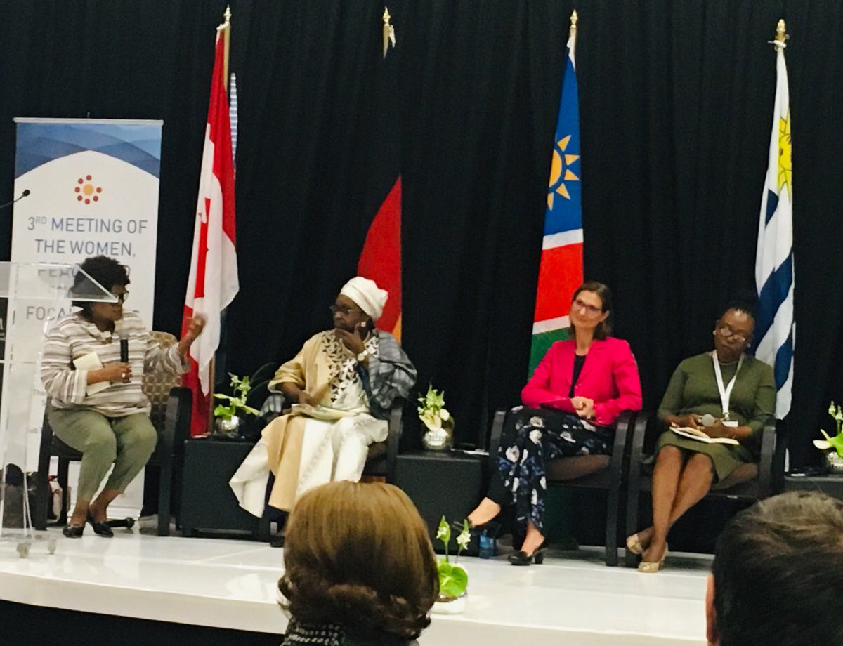 WO=MEN, Dutch Gender Platform (@genderplatform) on Twitter photo Ms <a href="/keziehelen/">Helen Kezie-Nwoha</a> @IsisWICCE: ‘We need to harmonize indicators of our NAPs 1325, so Member States and Civil Society can better collect and compare data on the implementation of #UNSCR1325. Also we need strong M&E mechanisms & be sure who is responsible for reporting.’ #1325Windhoek Ms <a href="/keziehelen/">Helen Kezie-Nwoha</a> @IsisWICCE: ‘We need to harmonize indicators of our NAPs 1325, so Member States and Civil Society can better collect and compare data on the implementation of #UNSCR1325. Also we need strong M&E mechanisms & be sure who is responsible for reporting.’ #1325Windhoek