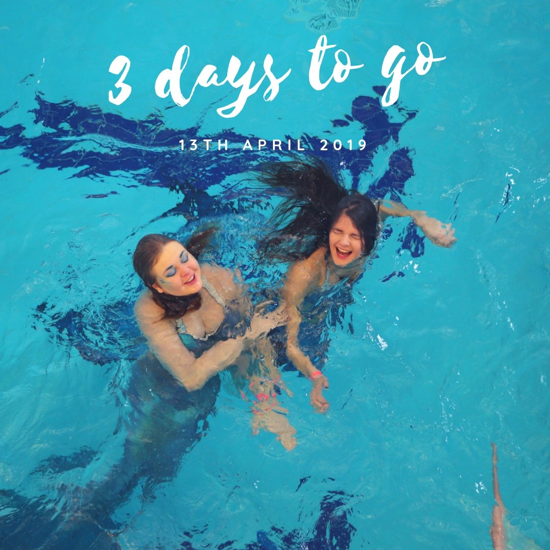 MerfolkUK's tweet image. Are you ready to have fun and meet like-minded merfolk? 
Only 3 Days to go! Who is as excited as we are? #merfolkuk #merfolkukconvention2019 #timetoswim #mermaids #londonevents #3daytogo