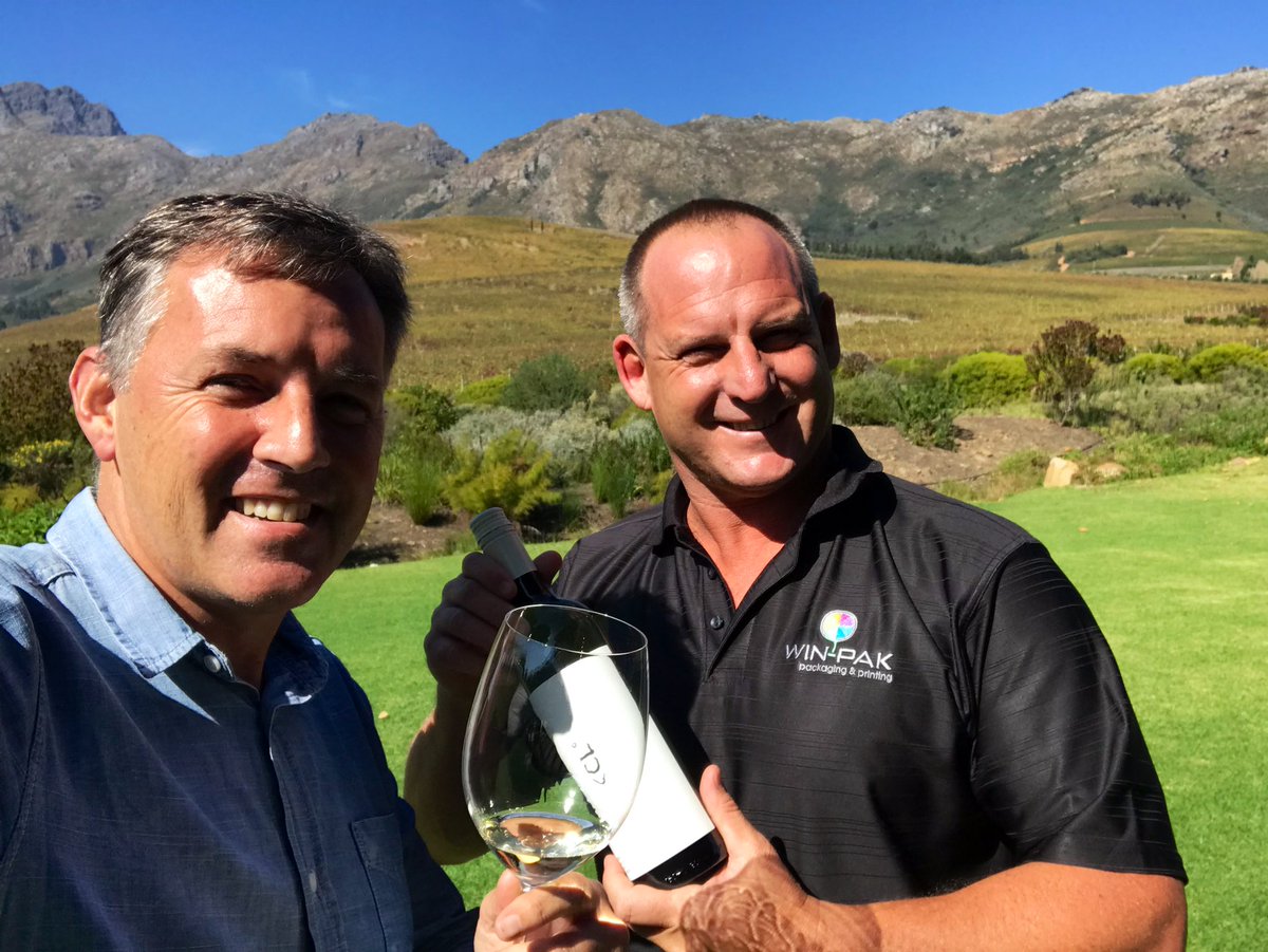 Early morning visit by <a href="/antpearse/">Anthony Pearse</a> calls for a glass of wine! Good seeing you again Bud! <a href="/BevanNJ/">Bevan Newton Johnson</a> <a href="/MilesMossop/">Miles Mossop</a> @Libby_Burrell Such lovely swimming memories made with you...