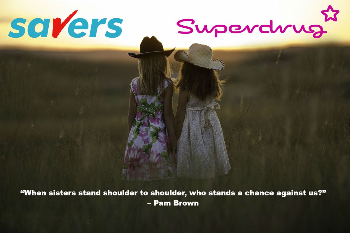 Happy International Siblings Day to our Sister Company Superdrug ❤️#internatioanlsiblingsday #siblings #love #savers #superdrug #sisters