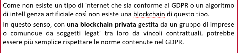 MitiDellaMura's tweet photo. Davvero #blockchain e #GDPR non vanno d'accordo? I punti di frizione sono molti, ma sistudiano le possibili soluzioni, dall'adozione di blockchain private o alla tenuta dei dati off-chain, lasciando in chain solo l'hash @andreareghelin e @andreagaschi a #blockchainbizrev360 https://t.co/BGPKbr9S7r