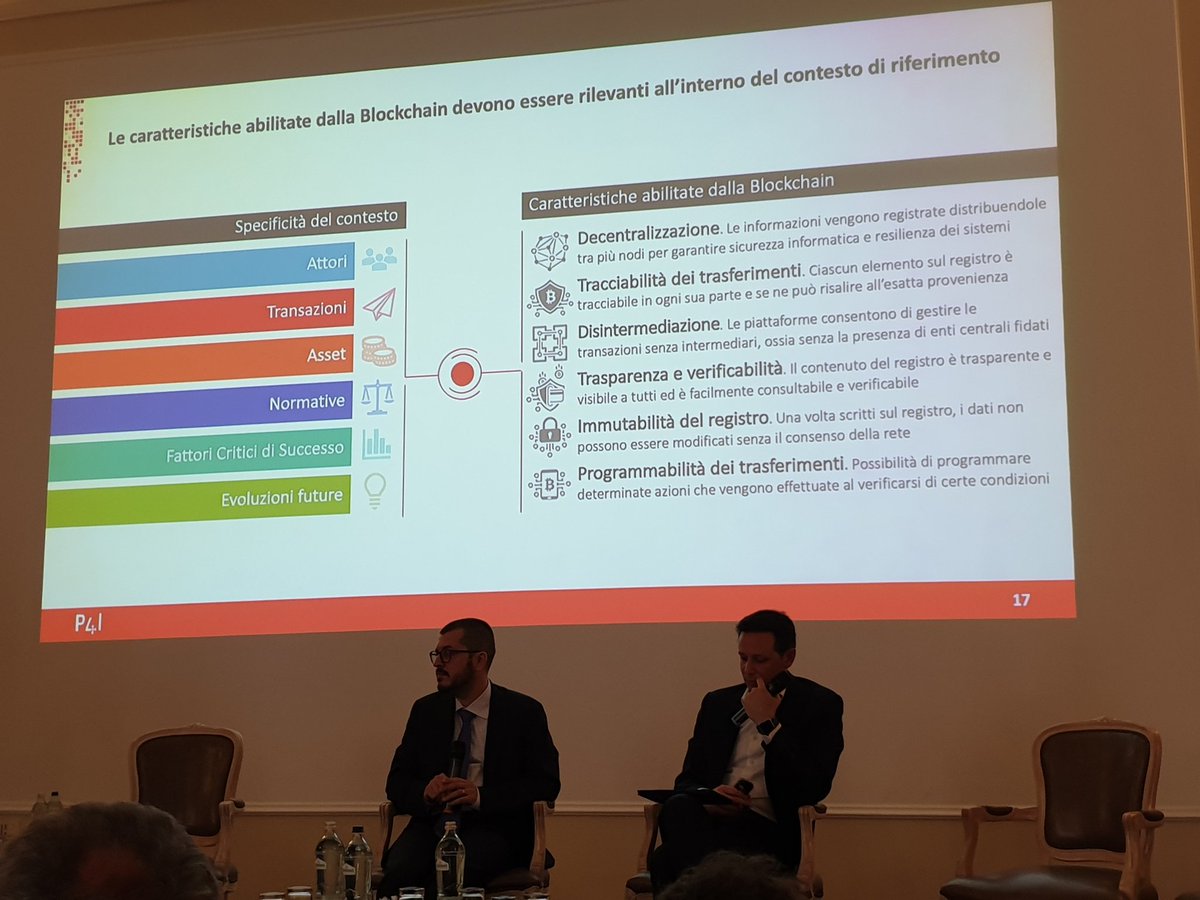 MatteoMacchi's tweet photo. @andreagaschi ci racconta quanto è importante analizzare il contesto e il problema che si vuole risolvere. Non sempre la #blockchain può essere la soluzione corretta. #blockchainbizrev360 https://t.co/zPhRHiVaoG