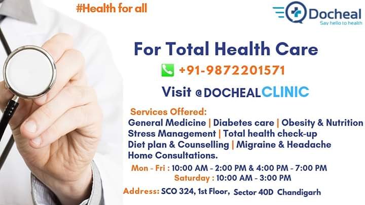dochealhealth's tweet photo. For your total health solution
Visit / Book home consultation @ Docheal Clinic.
Call: 9872201571
https://t.co/LoAWYaS8Rg
#Docheal #clinic #beauty #health #hospital #medical #doctor #skin #dentist #skincare #dental #dog #medicine #spa #healthcare #wellness #laser #teeth #smile https://t.co/KuvNuBbNX9