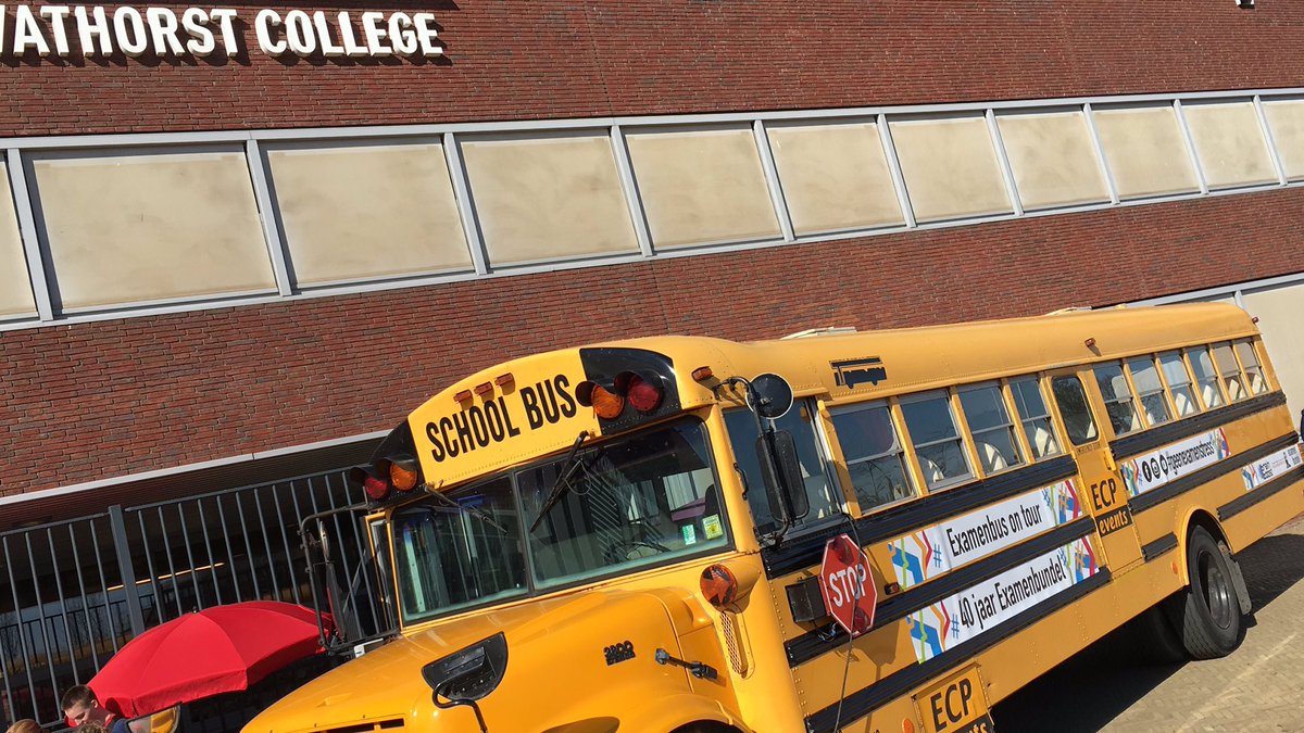 40 jaar Examenbundels-tour, nu bij Vathorstcollege!