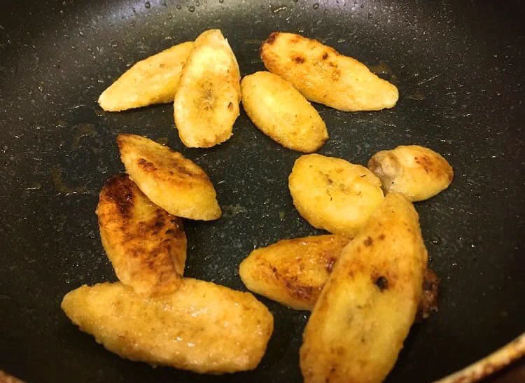 バナナがほくほく甘くなるレシピ！「焼き塩バナナ」！！