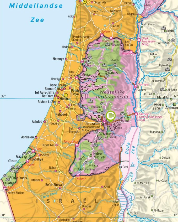 Wie heeft de #verkiezingen in #Israël gewonnen? En hoe zit dat met de nederzettingen op de Westelijke Jordaanoever? Bekijk de gedetailleerde kaart 145B met de actualiteitsprikker over de verkiezingen op Alcarta online. #aardrijkskunde #docentenvo #voortgezetonderwijs #atlas