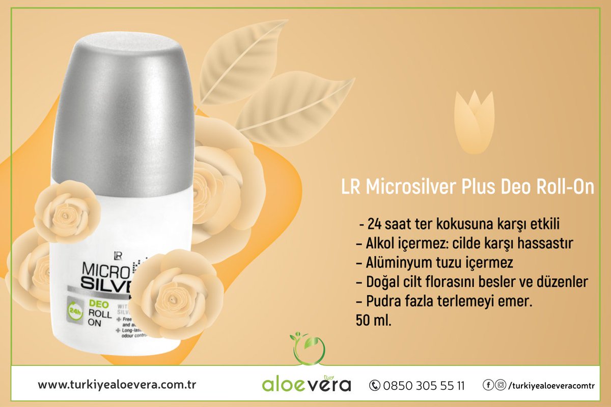 traloeveracomtr's tweet image. LR Microsilver Plus Deo Roll-On
Daha Fazlası İçin: turkiyealoevera.com.tr/antibakteriyel…
#turkiyealoevera #lrzeitgard #lrecapin #gıdatakviyesi #bebekkremi #koku #erkekparfüm #kadınparfüm #temizlik #bakım #Meuby #CristinaFerreira #sağlık #mikroblading #sağlıklıyaşam #güzellik #antiagin