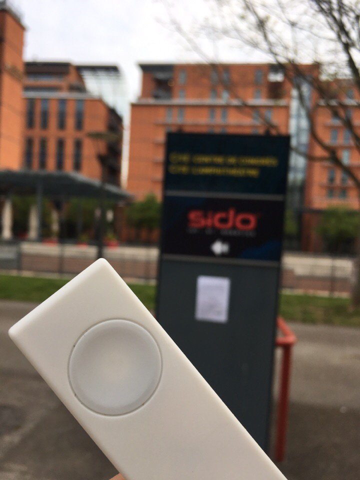 simple_hw's tweet photo. The SimplePack has detected new location: @SIDOevent Come and say hi to us at the Western Startup Valley! Stand W005A! #simplehw #Sido2019 #SIDO #event #IoT #Robotics #InternetOfThings #Sigfox #connectivity #Battery #SmartCity #Logistics #simplethings #hardware #device #event https://t.co/tZaWybU1vb