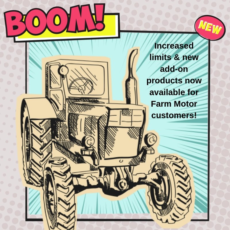 RuralInsurance's tweet image. We've given our #Farm #Motor #insurance a refresh too with increased limits &amp;amp; new add- on products including Guaranteed Hire Vehicle &amp;amp; Motor Legal Expenses! bit.ly/2oZs88W #farminsurance #farmers #agriculture