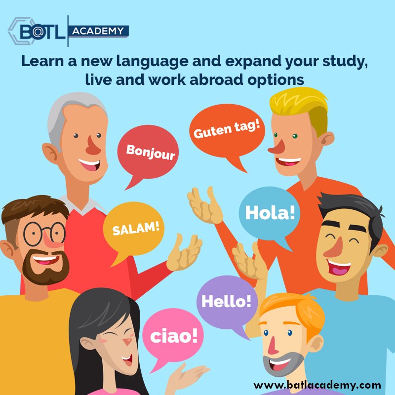batl_academy's tweet image. Learn a new language and expand your study, live and work abroad options!
Ideal for Students.
batlacademy.com
#BatlAcademy #speakSpanish #LearnSpanish #SpeakFrench #LearnFrench #SpeakGerman #LearnGerman #SpeakrinMandarin #Mandarin #MandarinChinese #LearnMandarin