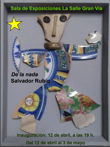 ExpoLSGV's tweet photo. Este próximo viernes 12 abril a las 19:00 inauguramos "De la nada" un conjunto de obras de Salvador Rubio. Se trata de un conjunto de obras que juegan con los conceptos de lo bidimensional y lo tridimensional, lo pictórico y lo escultórico. Os esperamos! https://t.co/qcCVYyC4Iz