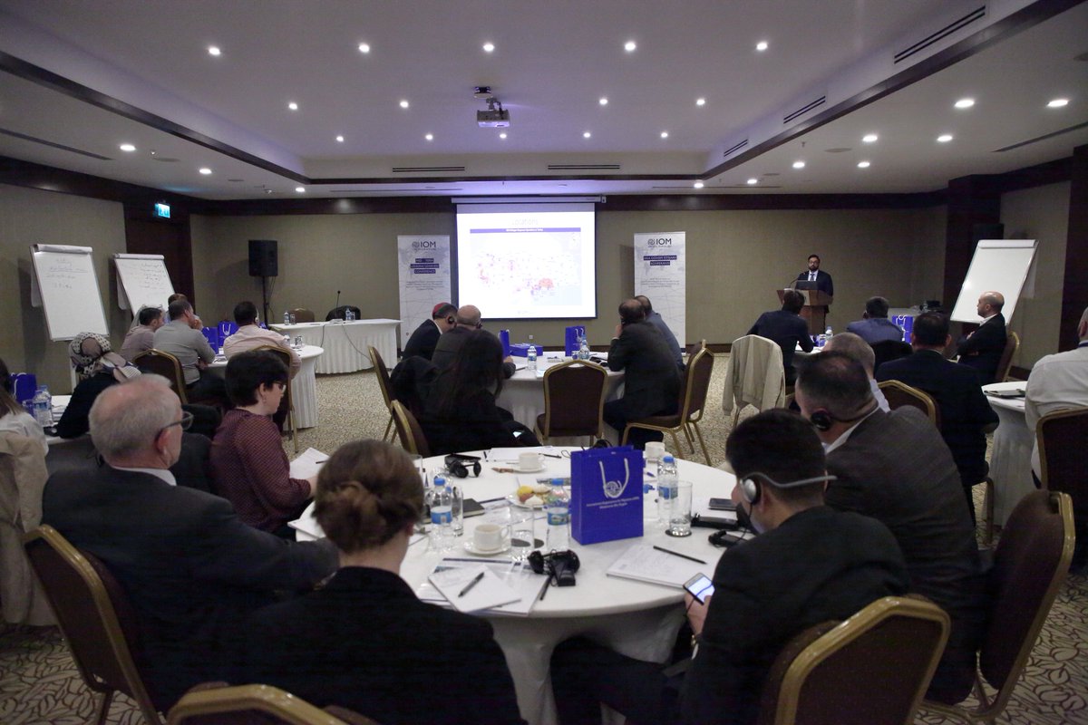 IOMTurkiye's tweet photo. Mid-term conference is being held to review IOM protection projects supported by Swiss Agency for Development &amp; Cooperation &amp; US Bureau of Population, Refugees &amp; Migration. The conference is aiming to discuss successful interventions &amp; challenges to achieve better results. https://t.co/XaVI1O6cnJ