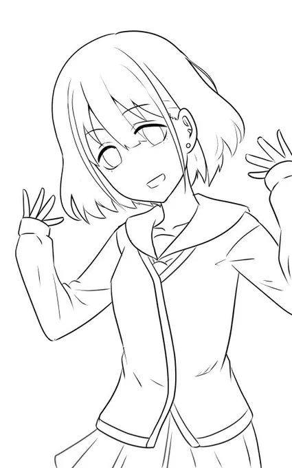あさひちゃん描き直した 