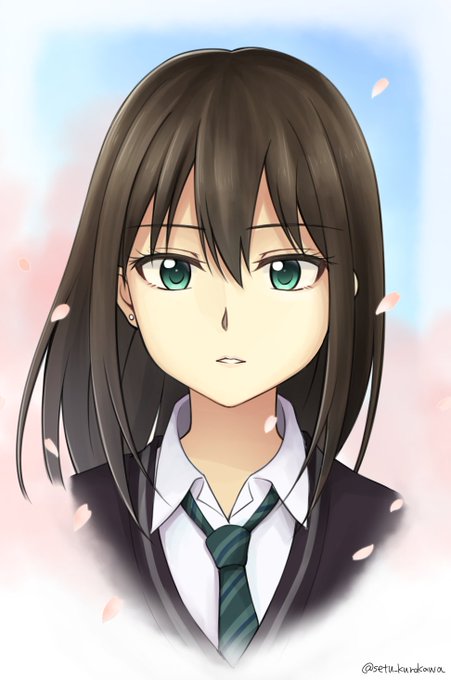 夜中に描いてた桜しぶりん 