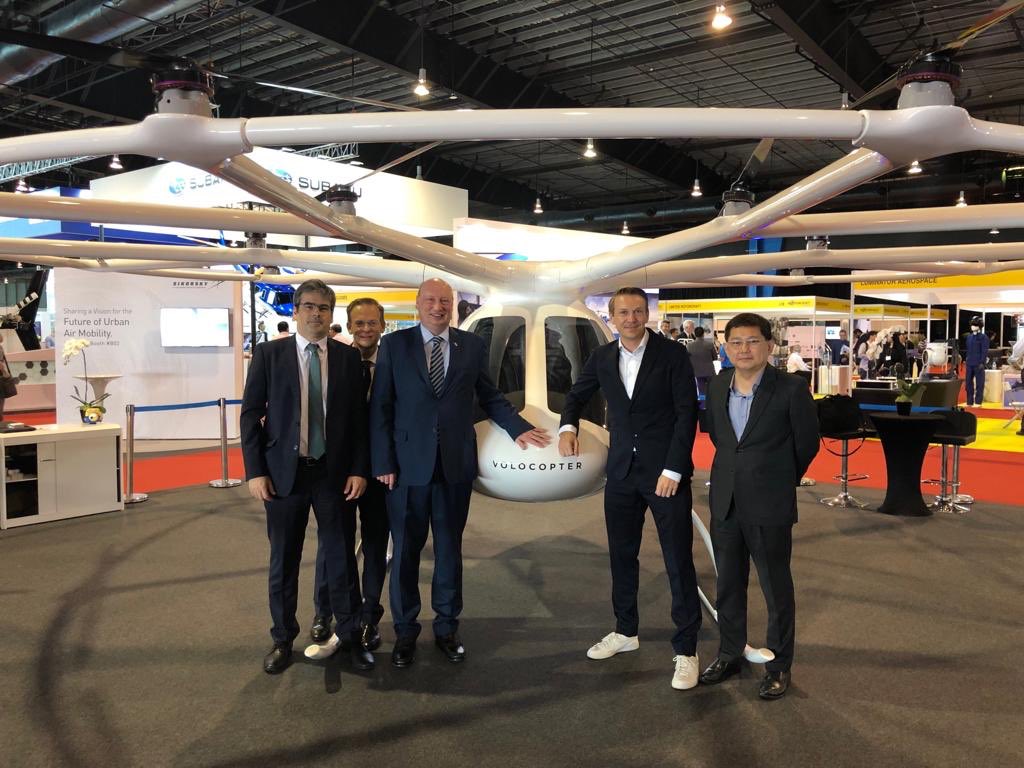 “<a href="/volocopter/">Volocopter</a> is great example of European innovation &amp; ingenuity. This is the future of clean unmanned urban mobility. Looking forward to see them flying later this year,” DG Hololei @RotorcraftAsia #AviationStrategyEU
