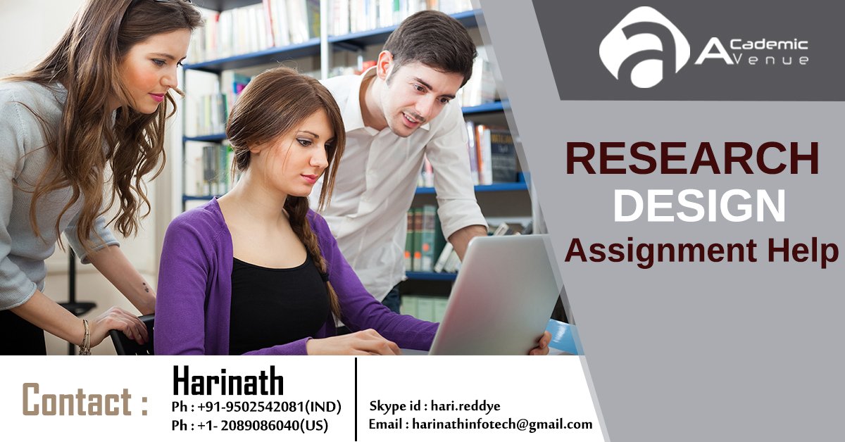 academic_avenue's tweet image. j.mp/2LGLVDq
#AcademicAvenue provides you Research Design Assignment Help. We have a vast experience in providing assignments on all topics.
#ResearchDesignAssignment
#ProfessionalAssignmentWritingSeviceHelp
#BestOnlineAssignmentWritingServiceForStudents