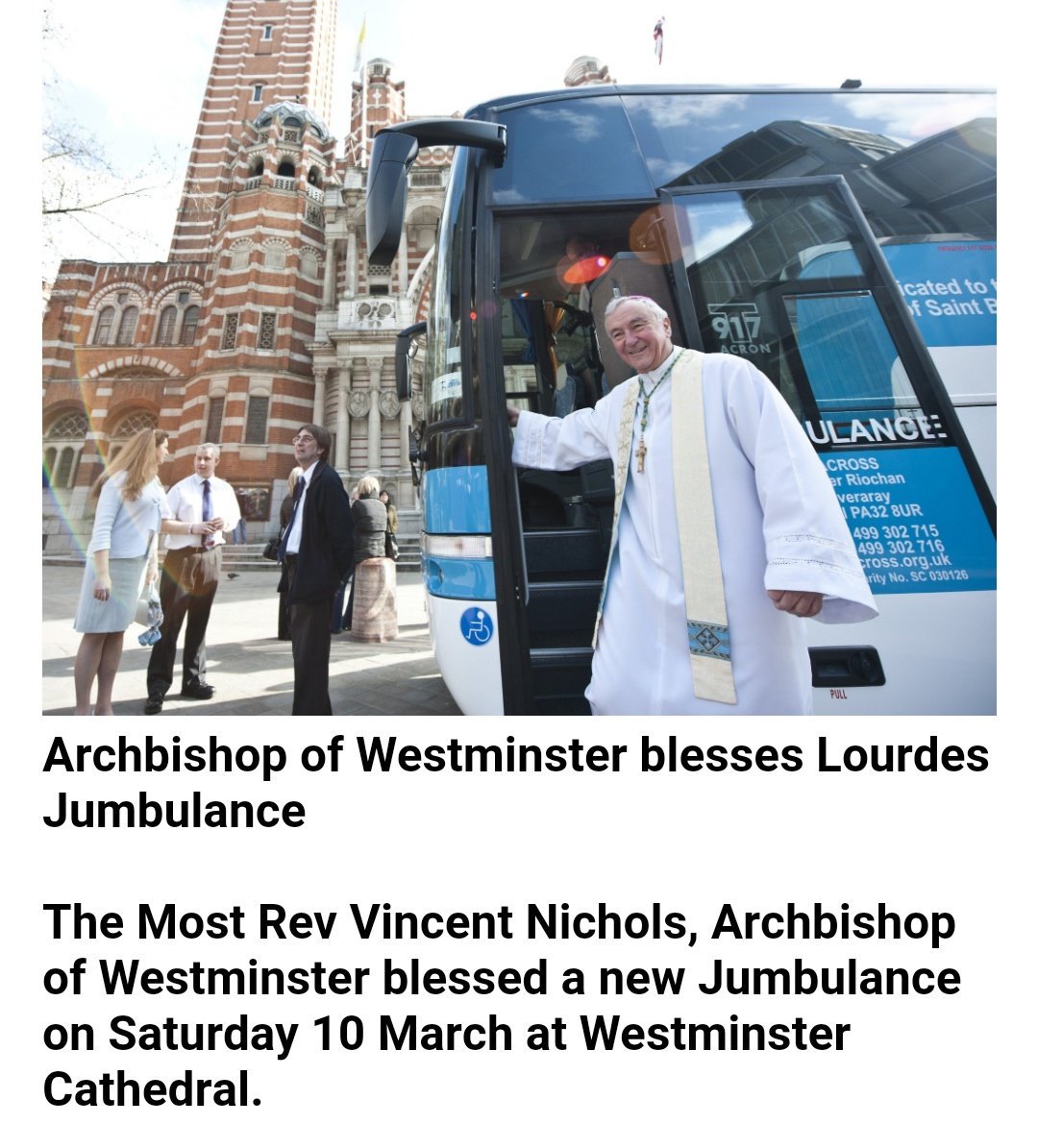 Murphy-O'Connor and Nichols have a long history together with Archpaedophile Jimmy Savile. Take the Jumbulance charity for example. In 1981, an Alligator Jumbulance featured on 'Jim'll Fix It'.