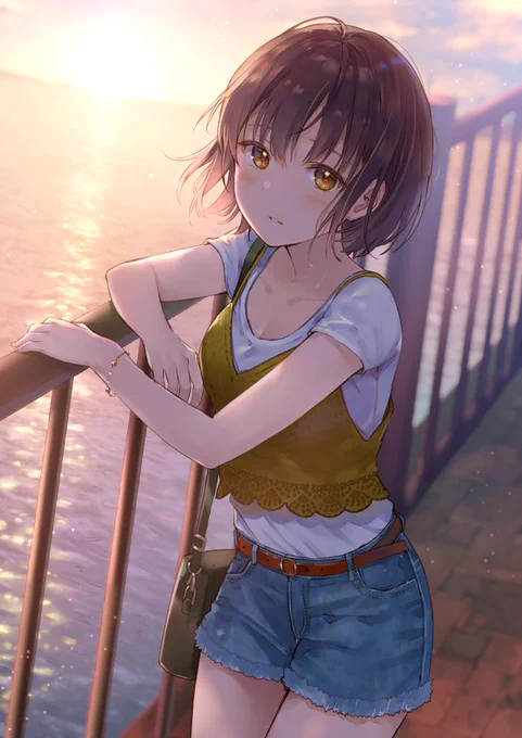 #ショートカットの日 #ショートの日
後頭部のシルエットが丸っこい感じになるボブすき 