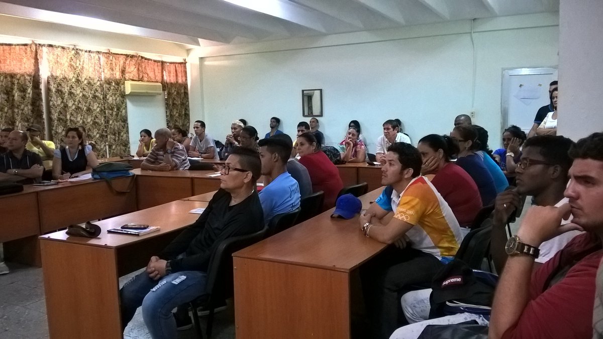 ✔<a href="/universidad_uci/">Universidad de las Ciencias Informáticas</a> promueve 📡en <a href="/uij_jmo/">Universidad JMO</a> 🦜 avances de la ciencia y la tecnología para la cultura, la educación y la lectura en defensa de los art. 21 y 32 de #NuevaConstitucion que <a href="/AsambleaCuba/">Asamblea Nacional Cuba</a> proclama en celebración de #Guaimaro150 #SomosContinuidad
