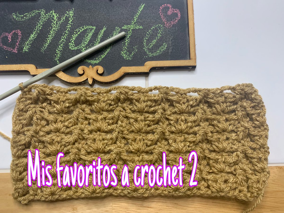 mayte_crochet's tweet photo. Mis favoritos a #crochet 2 les comparto este punto ideal para tejer gorros y bufandas, espero les guste😊🔝                        https://t.co/2FXd1PwCdI vía @YouTube https://t.co/YxCqcNGSud