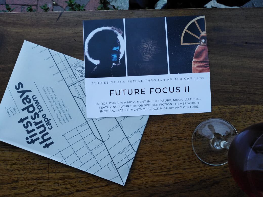 GodeyeGadaay's tweet photo. My piece #SoulProtector currently featured in #FutureFocusII #Seattle #CapeTown ! https://t.co/h069BJzYDP