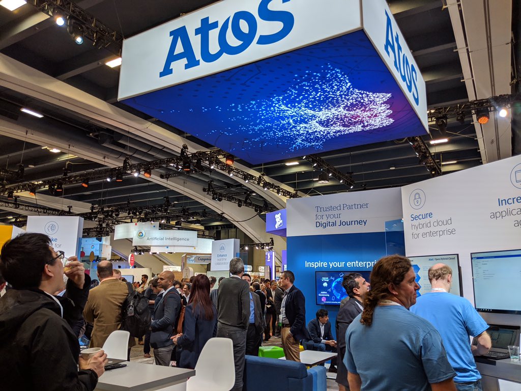 Meet <a href="/LuizDomingos2/">Luiz Domingos</a> <a href="/rurscheler/">Roger Urscheler</a> and the @UnifyCo <a href="/Atos/">Atos</a> team at #GoogleNext19, we’re demoing our G Suite integration with Circuit and our <a href="/Siemens/">Siemens</a> #MindSphere IoT chatbot enhanced with Google <a href="/Dialogflow/">Dialogflow</a> natural language processing #ucoms #newwork #DigitalTransformation #IoT