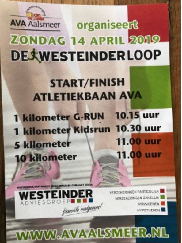 Mooie voorjaarsloop doen?
Doe gezellig mee!