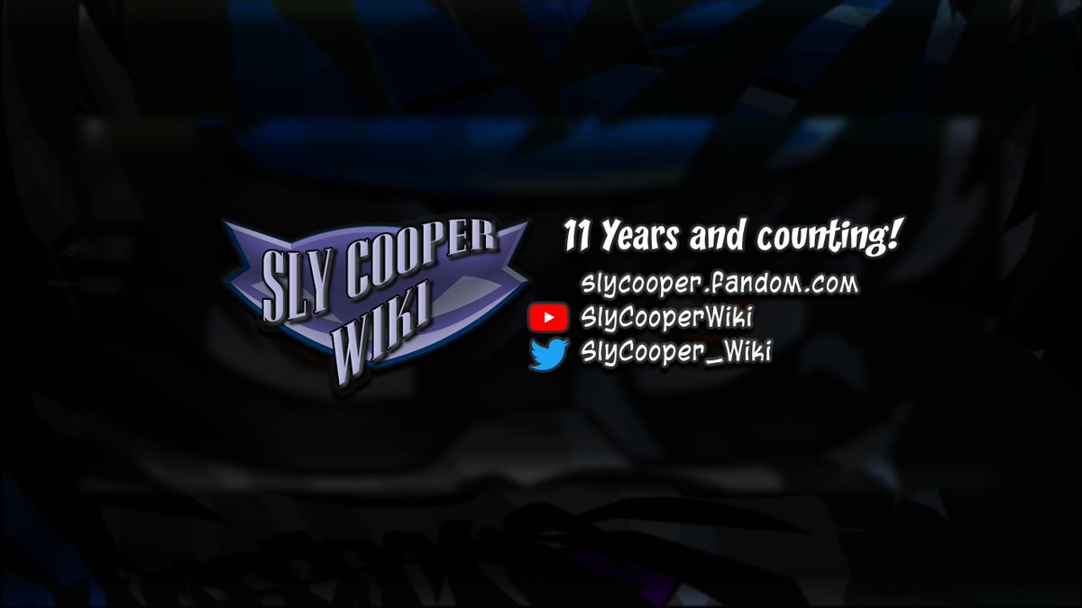 Sly Cooper Wiki On Twitter Finally Gave Our Youtube Banner A
