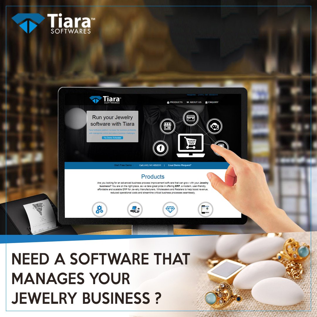 SoftwaresTiara's tweet photo. Are you facing a lot of problem in managing your jewelry business and doesn't know what to? Don't worry because Tiara Software has the solution to maximize your sales.
#tiarasoftware #jewelrybusiness #softwaremanagement #software #erp #crm #easyproduction #WednesdayWisdom https://t.co/pc855W8osQ