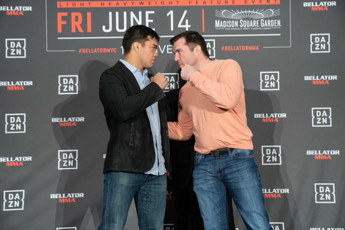 BadGuyMMA's tweet photo. June 14th. The Bad Guy vs The Dragon. Bellator 222. https://t.co/WMZClD0l6Q