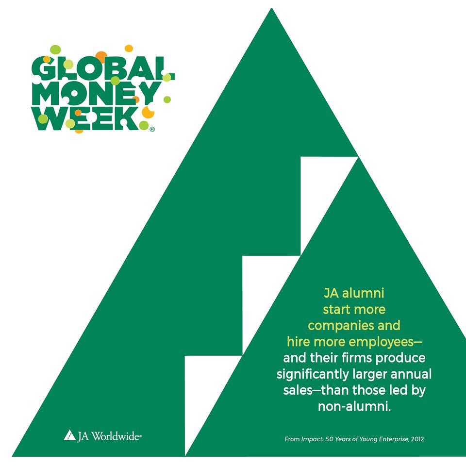PasadenaHighJA's tweet photo. Some interesting statistics regarding Junior Achievement alumni. It’s never too late to join and learn from Junior Achievement! https://t.co/MJ1XAbs77J