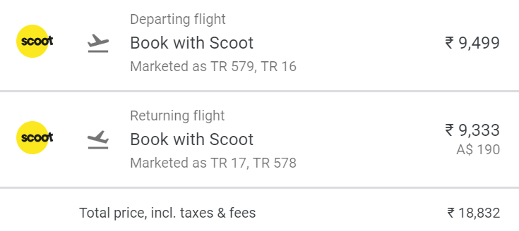 ThExTravelBlog's tweet photo. Chennai to Perth round-trip for ₹18832 in the month of July/August 2019

SImilar Deals Here: https://t.co/tArcNzWMJA https://t.co/HHRgTeJQB0