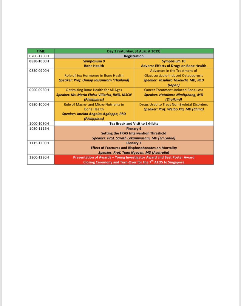 mrsgomezmd's tweet image. Learn / reinforce your knowledge about #osteoporosis, fragility #fracture,  #densitometry, diagnosis and managment. Early bird registration is until the end of this month. Take advantage.
#afosphilippines2019 #DXA