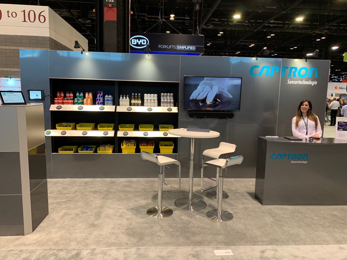 CAPTRON_en's tweet photo. First impressions from the ProMat 2019 in Chicago.
More about our Pick-by-Light system can be found at: https://t.co/fH26mWxJBd

#CAPTRON #ProMat2019 #SENSORswitch #Pickbylight https://t.co/VGJ1SbnaAK