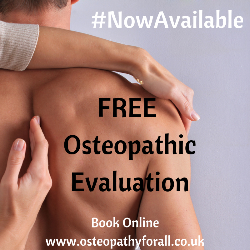 OsteopathForAll's tweet photo. Next week is International Osteopathy Awareness Week #IOAW so to help bring #Osteopathy to as many people as we can we are offering a FREE Osteopathic Evaluation.
You will be assessed by the Osteopath and then you can discuss whether treatment would be appropriate or not. https://t.co/3Oxwqj0m6a