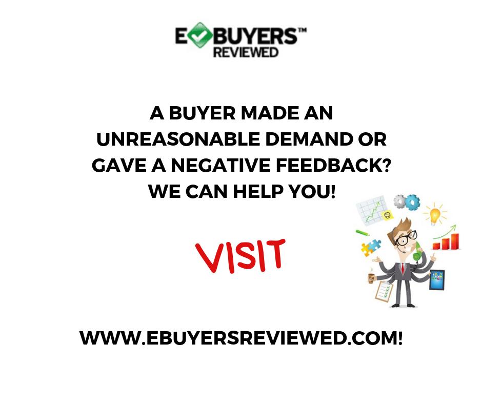 eBuyersReviewed.com
Are you tired of bad buyers? Join us today and report them - it's easy and it's free!
#ecommerce #bad #good #customer #buyer #seller #amazon #ebay #ebuyersreviewed #review #feedback #online #platform  #screen #order