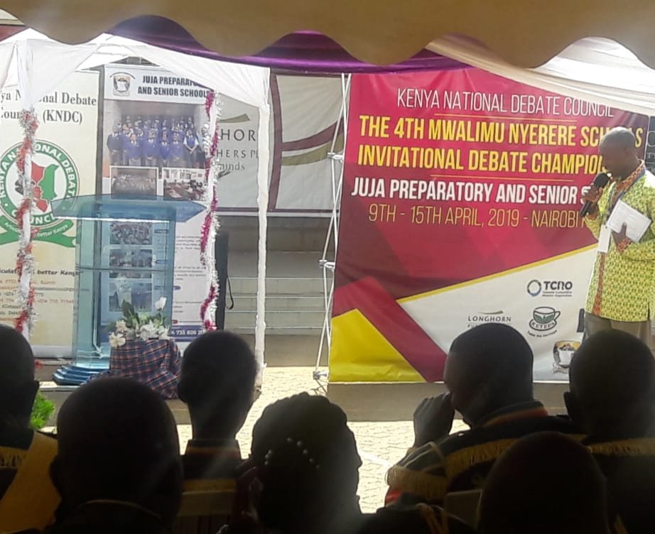 Lhornpublishers's tweet photo. Longhorn Publishers encourages the growth of communication, critical thinking and persuasion skills. That's why we are at Juja Preparatory School for the Mwalimu Julius Nyerere Invitational Debate Championship. #DebatesKE #MNIV2019 #JSSDebate https://t.co/RaEHmpduqs