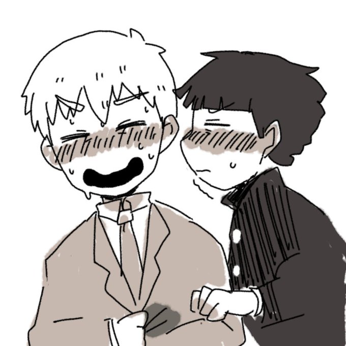 二次で見る理想のモブ霊(一枚目)といやでもこうなりそうだよねっていう師弟(二枚目)
らくがき 