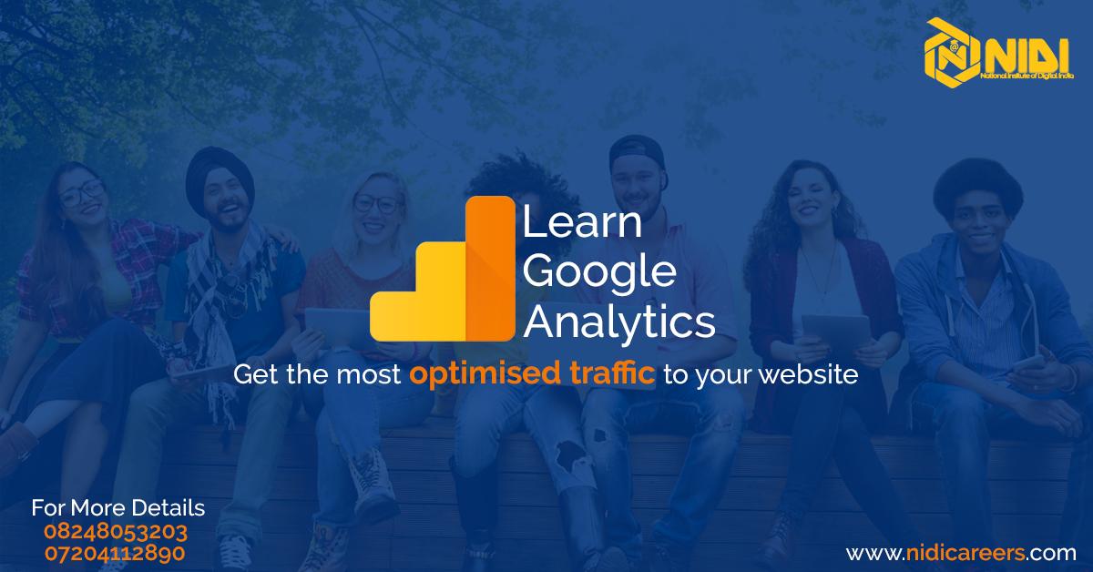 nidi_of's tweet image. #Google_Analytics is considered as the main tool for #Search_engine_optimization. As it opens you up to a wealth of valueable information about youpr audience. Learn to take the advantage of analytics of our #digital_marketing_course from #NIDICareers.